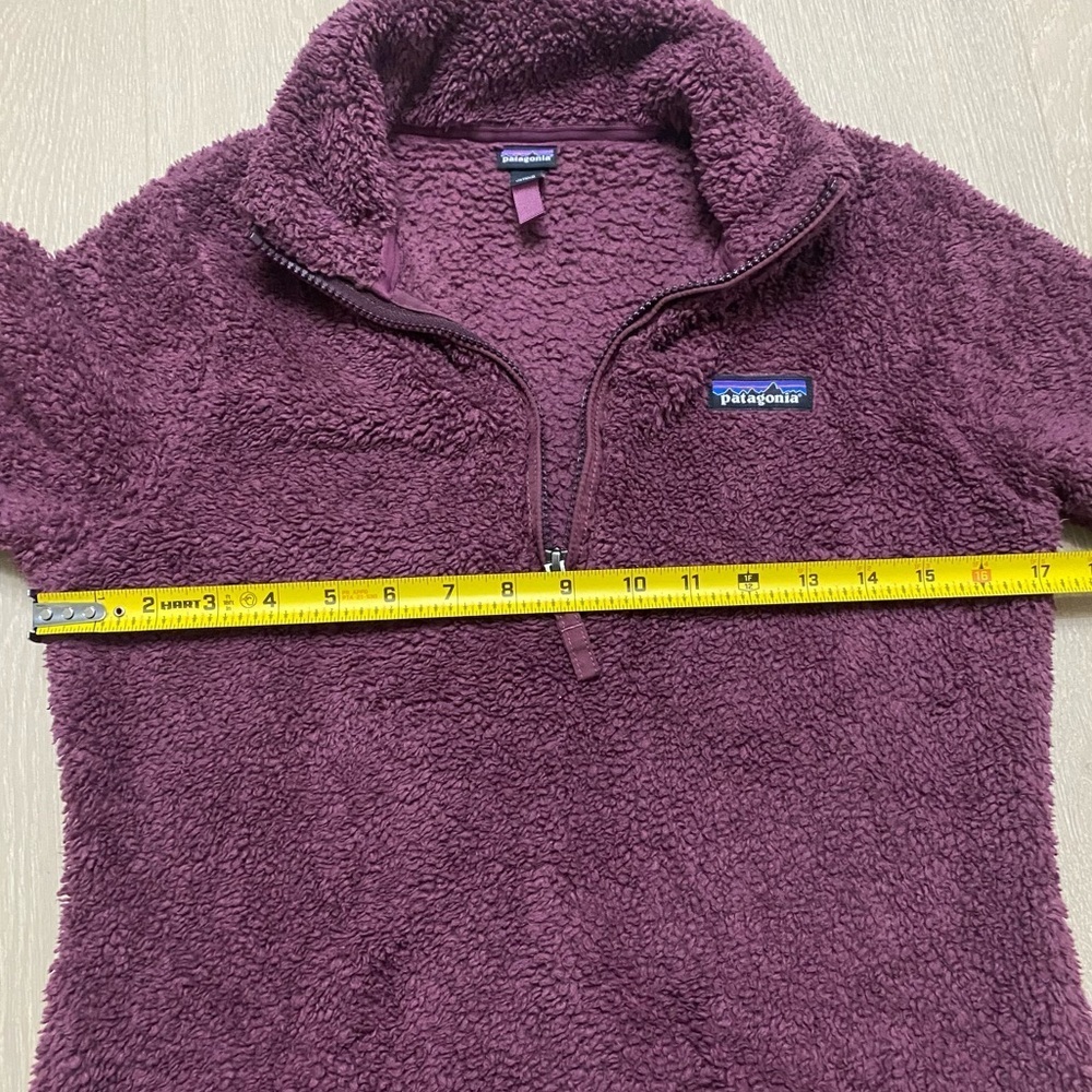 Patagonia Women's Los Gatos 1/4-Zip xs burgundy Style #25235 - Picture 9 of 12